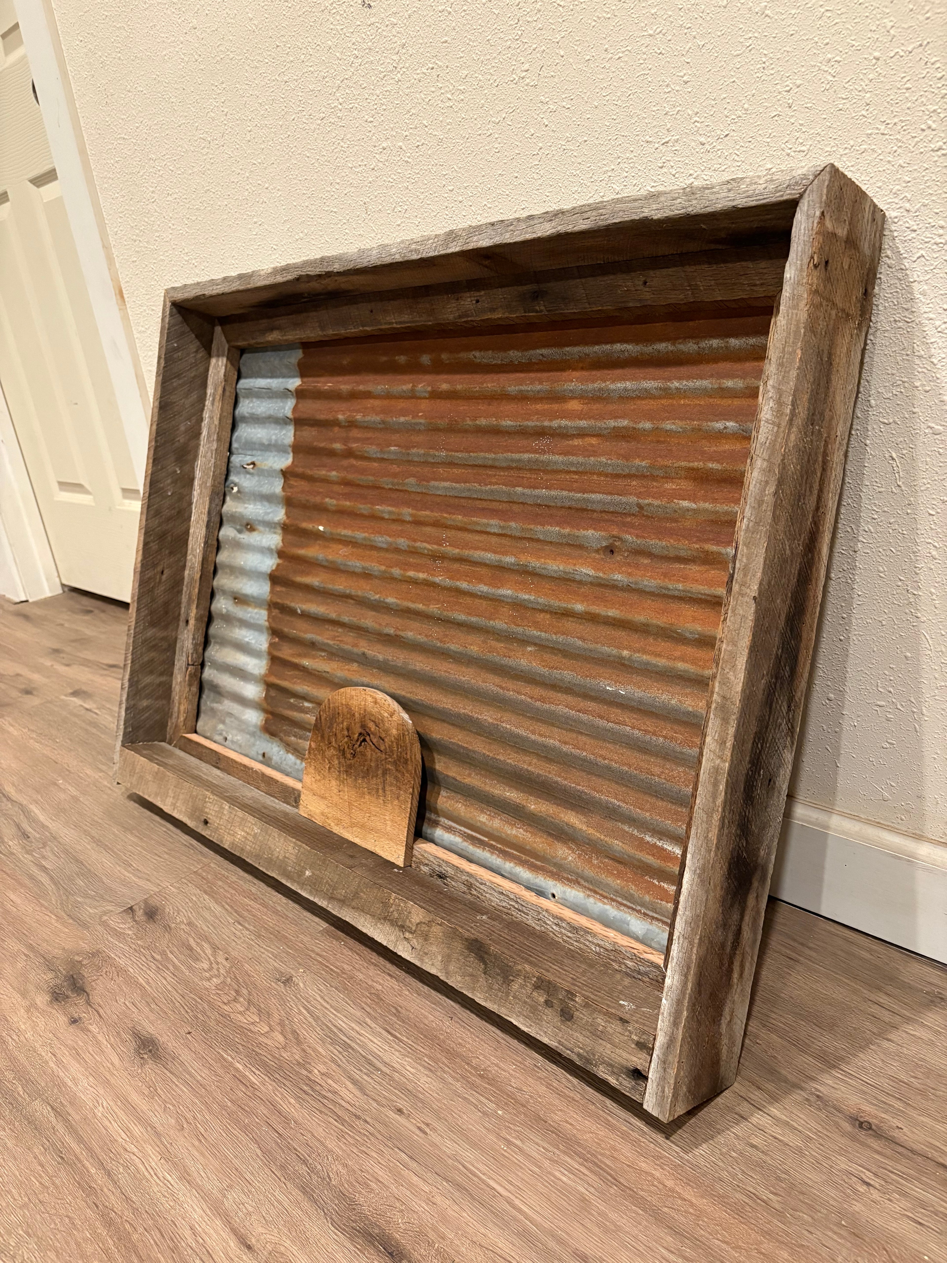 Shadow Box Fan/Beard Display