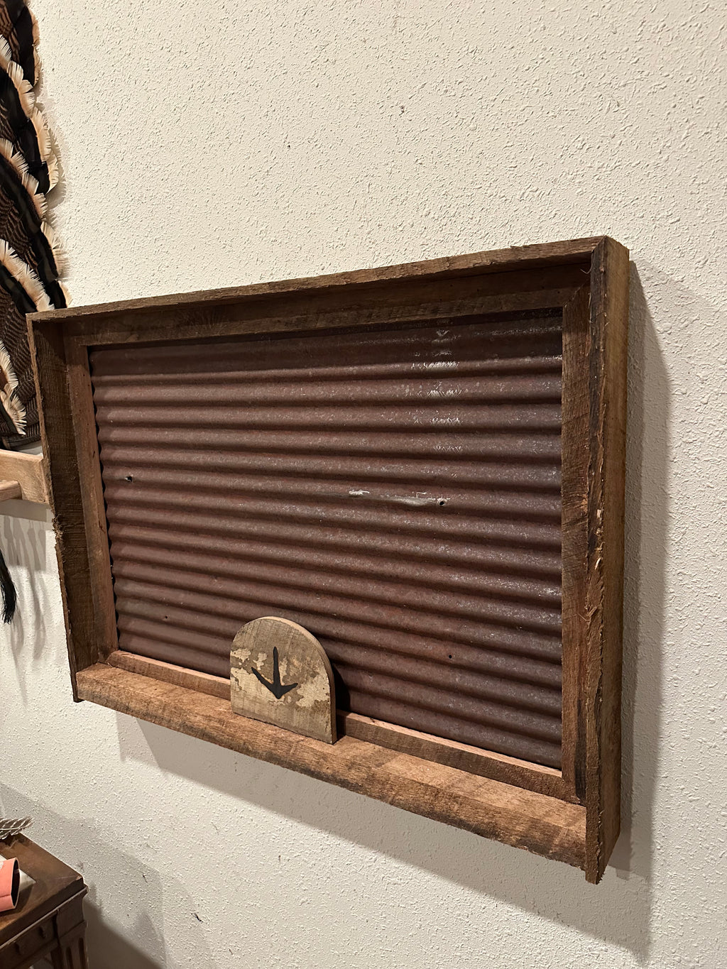 Shadow Box Fan/Beard Display