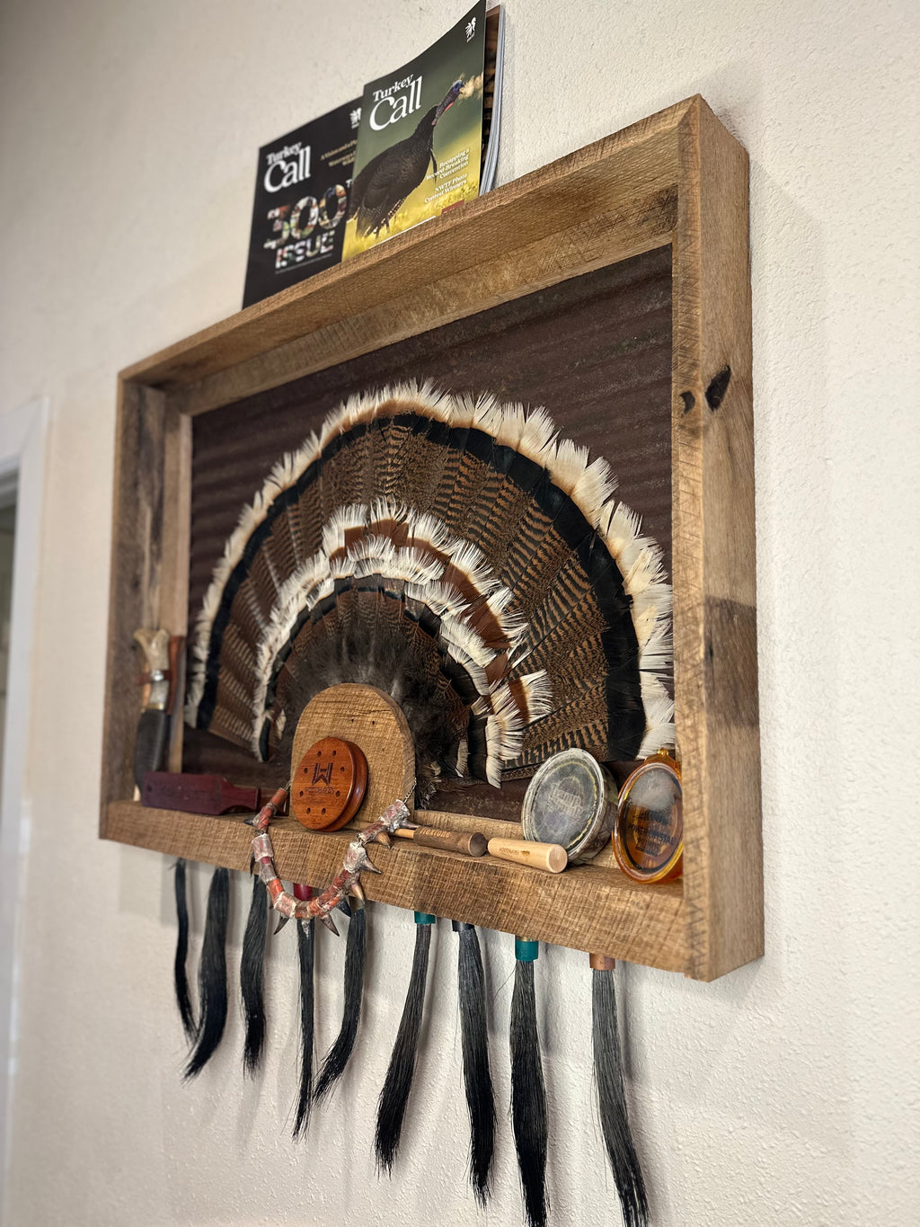Shadow Box Fan/Beard Display