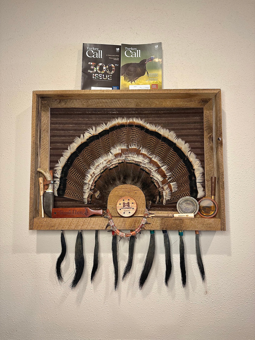 Shadow Box Fan/Beard Display