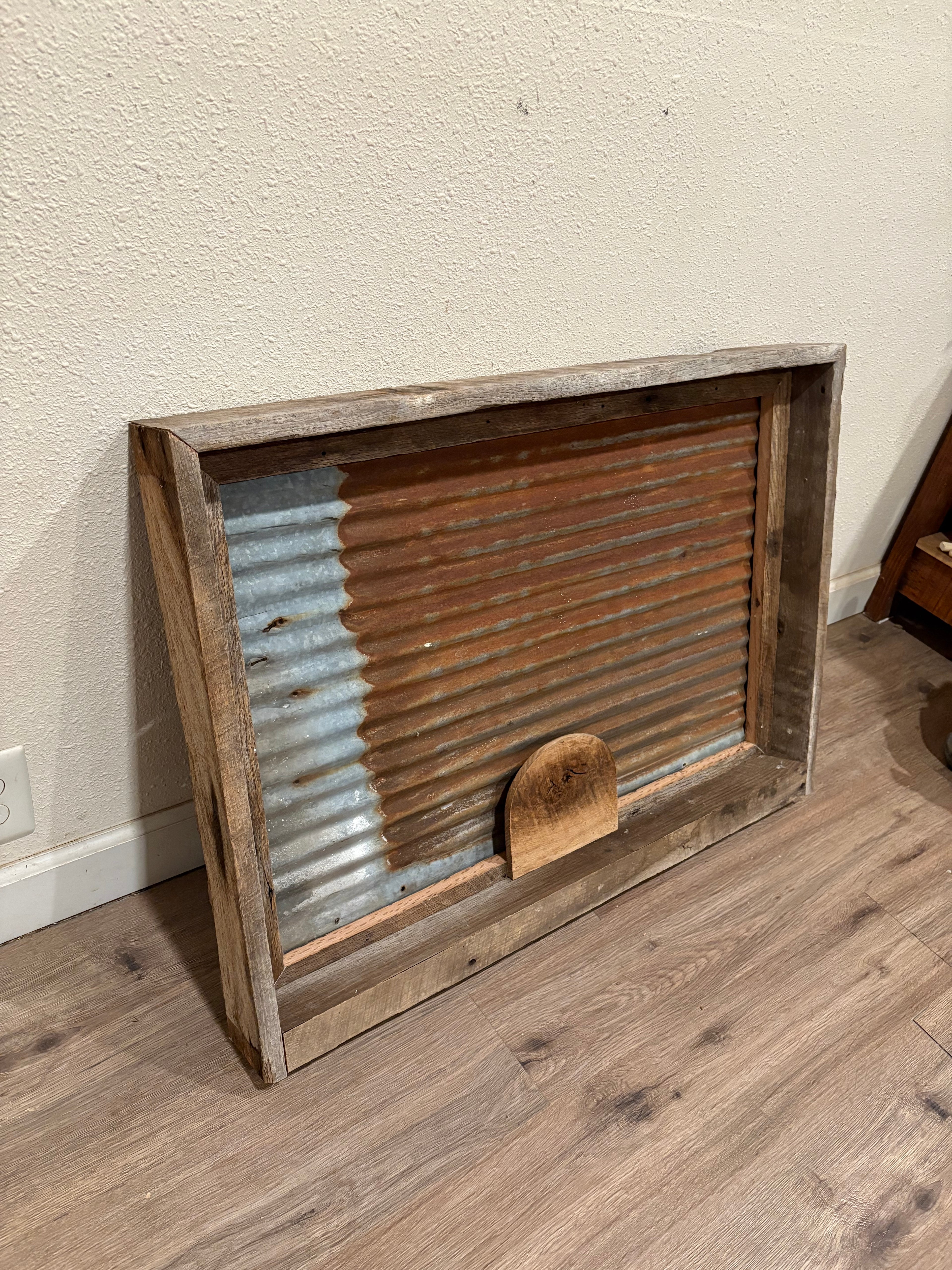 Shadow Box Fan/Beard Display