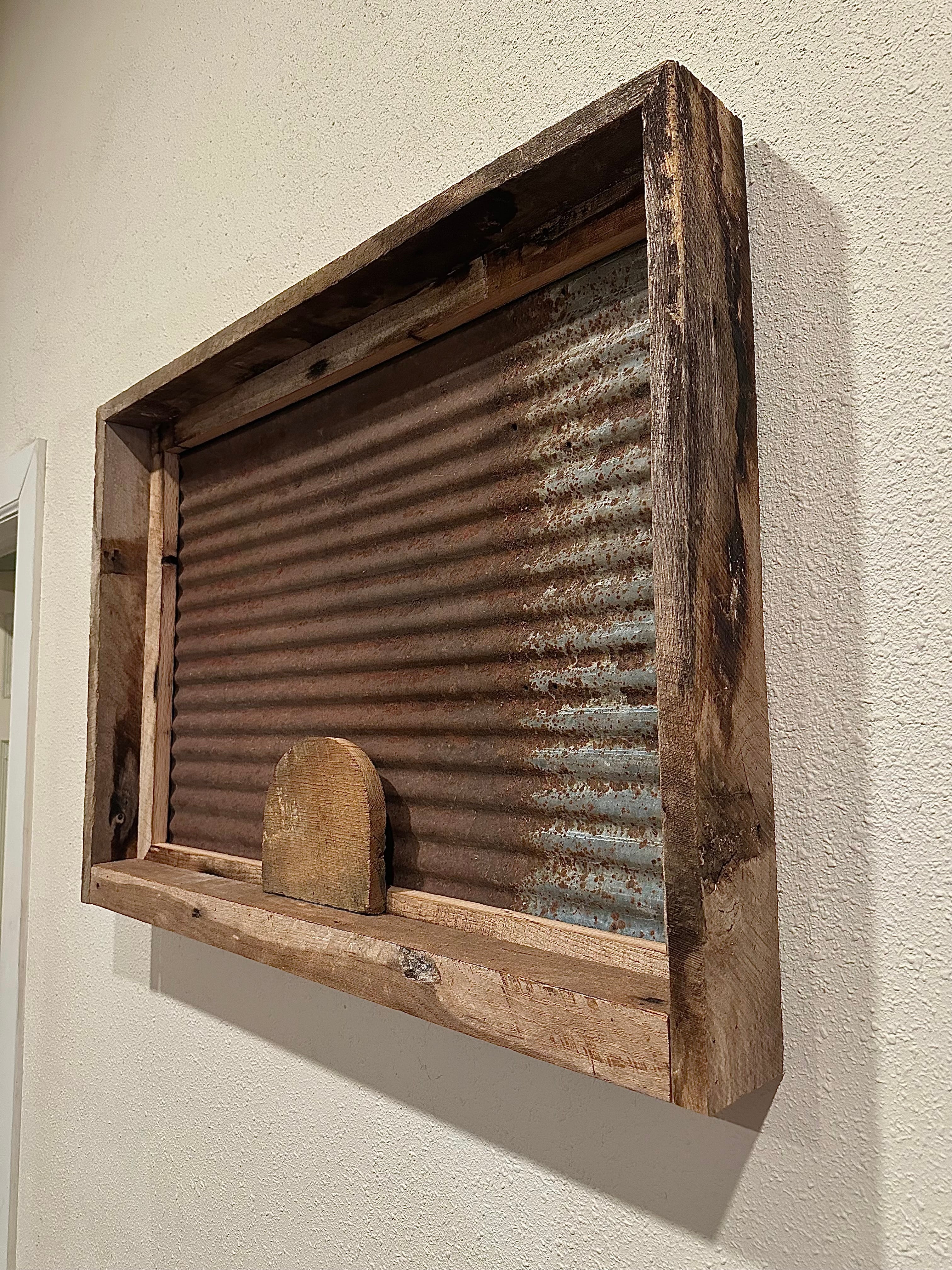 Shadow Box Fan/Beard Display