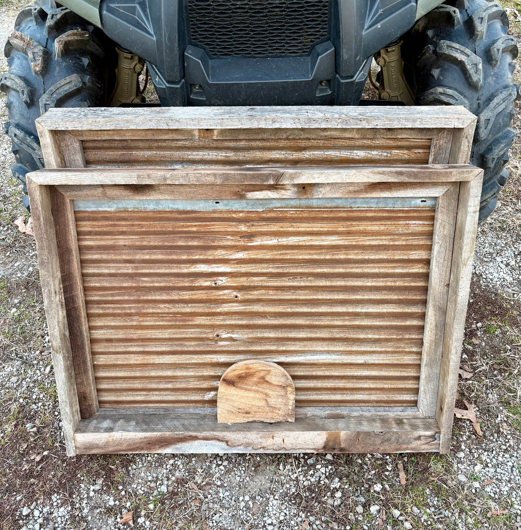 Shadow Box Fan/Beard Display