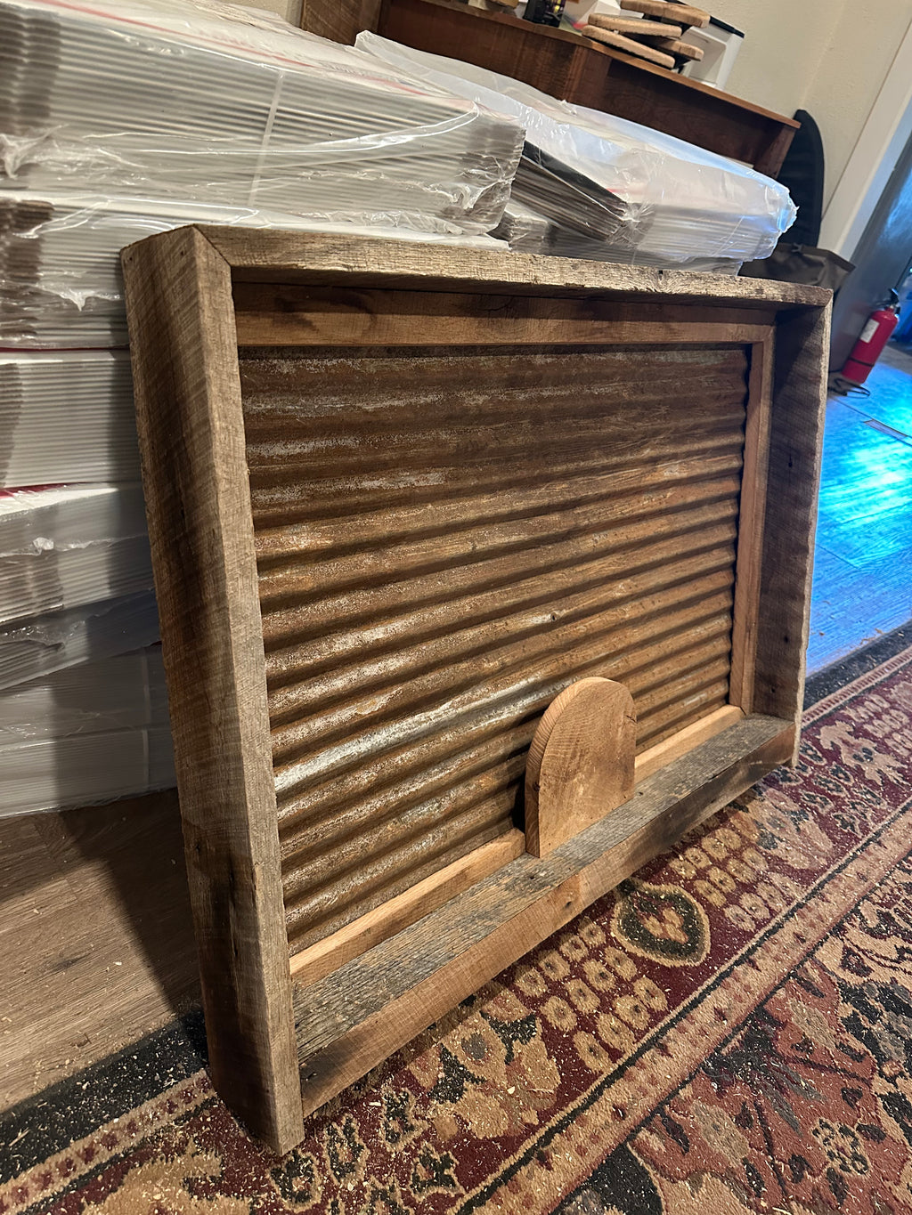 Shadow Box Fan/Beard Display