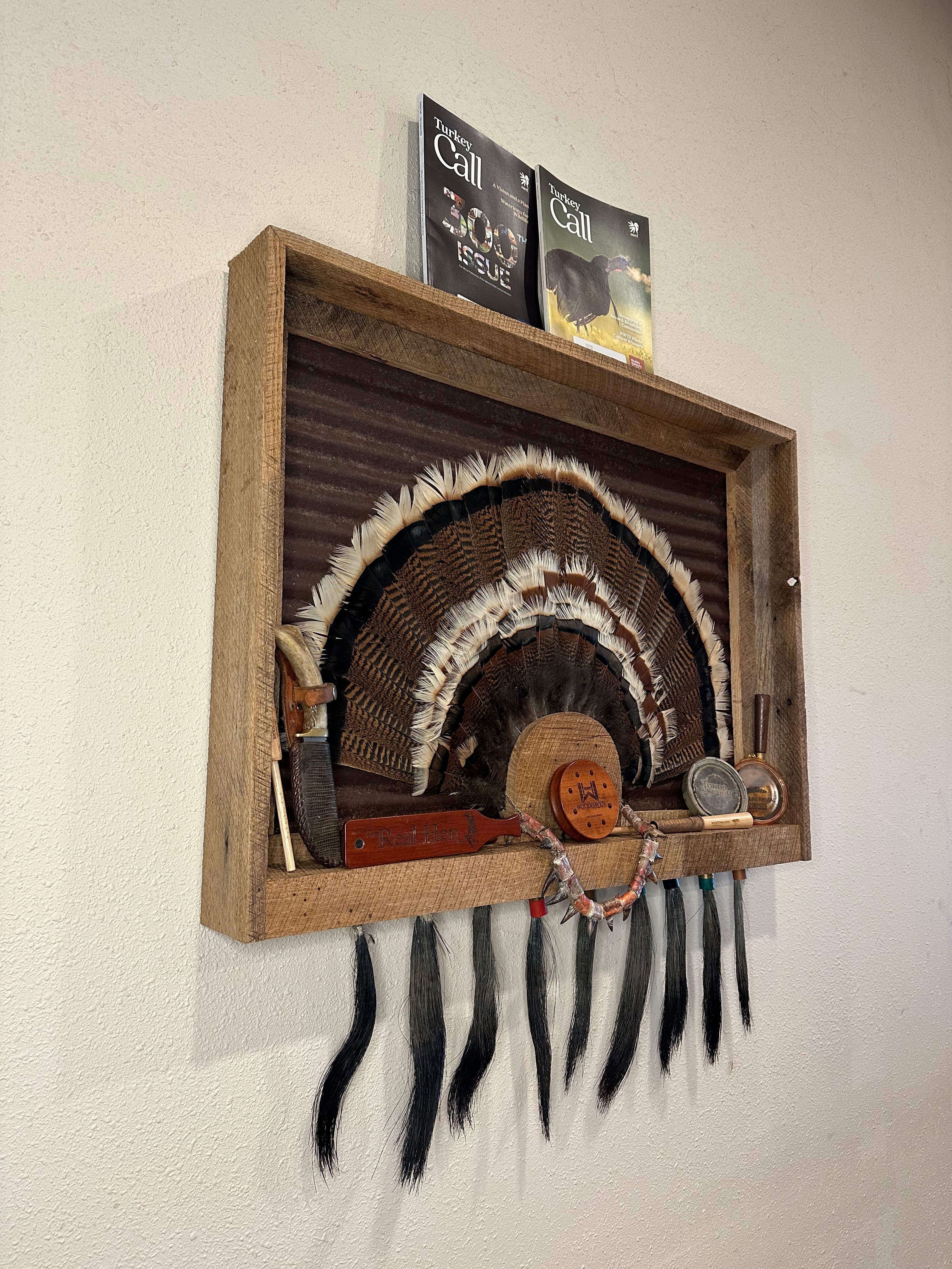 Shadow Box Fan/Beard Display