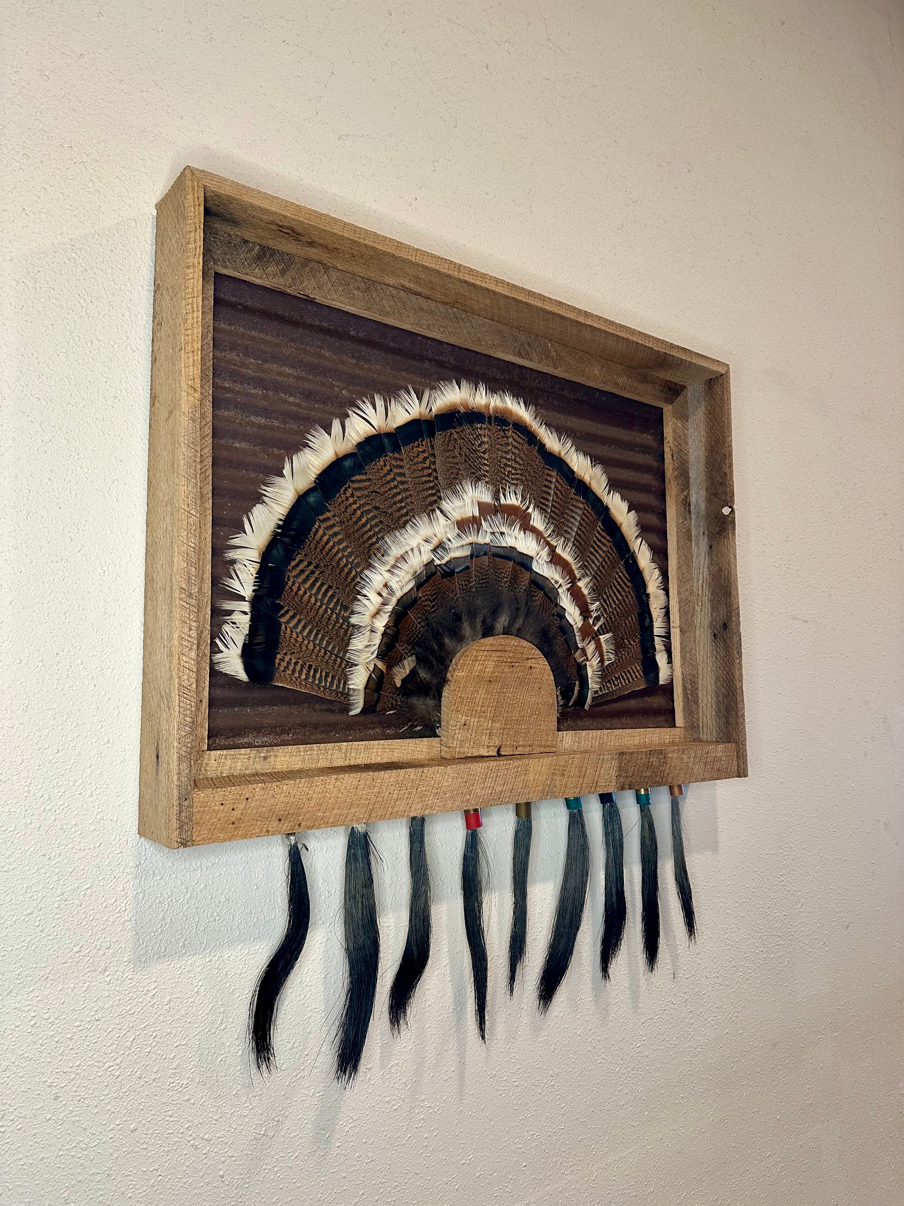Shadow Box Fan/Beard Display