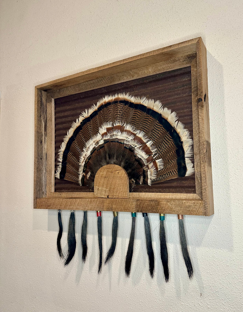 Shadow Box Fan/Beard Display